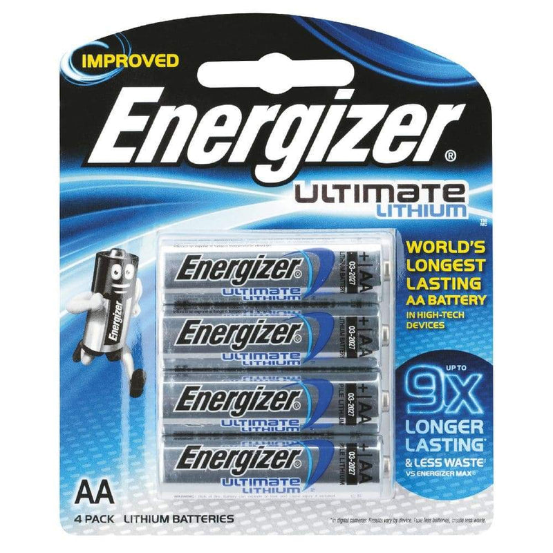 goud Kracht Wiskundige Energizer Ultimate Lithium AA 4 Pack – Cambrian Photography