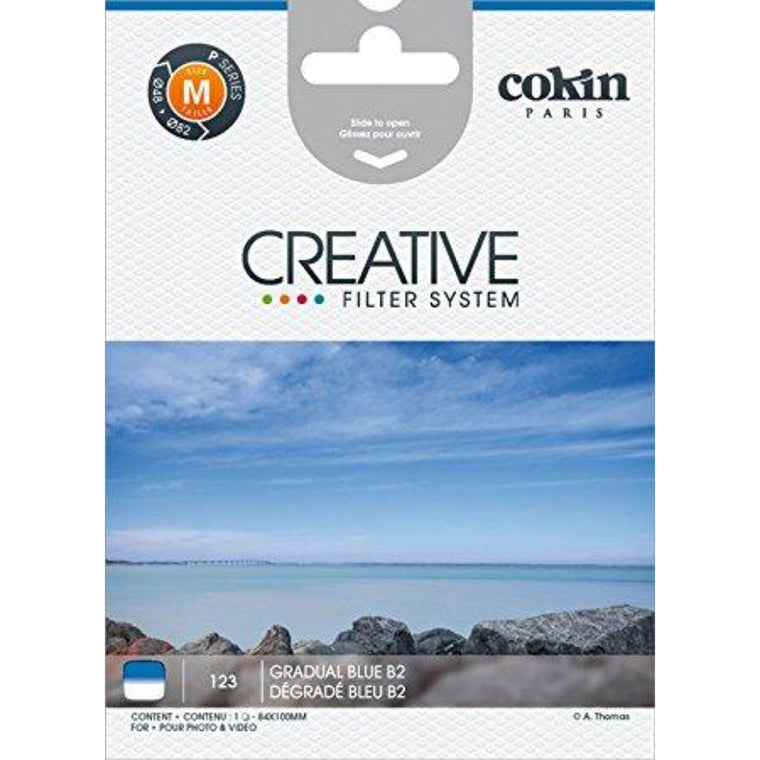 Cokin P Series Medium Graduated Blue filter