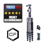 Vanguard VEO 3GO 235CB Carbon Travel Tripod with Monopod Leg