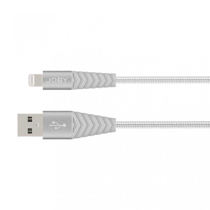 Joby Charge and Sync Lightning Cable 1.2m Silver