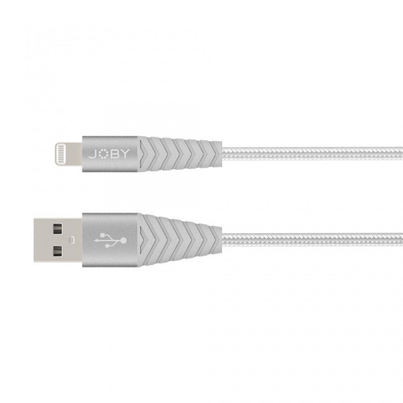 Joby Charge and Sync Lightning Cable 1.2m Silver