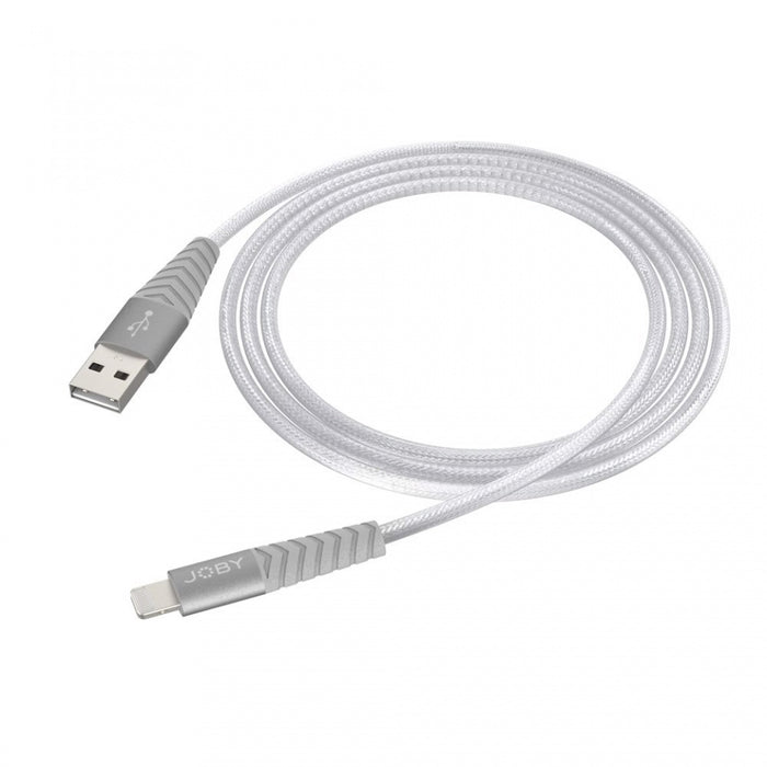 Joby Charge and Sync Lightning Cable 1.2m Silver